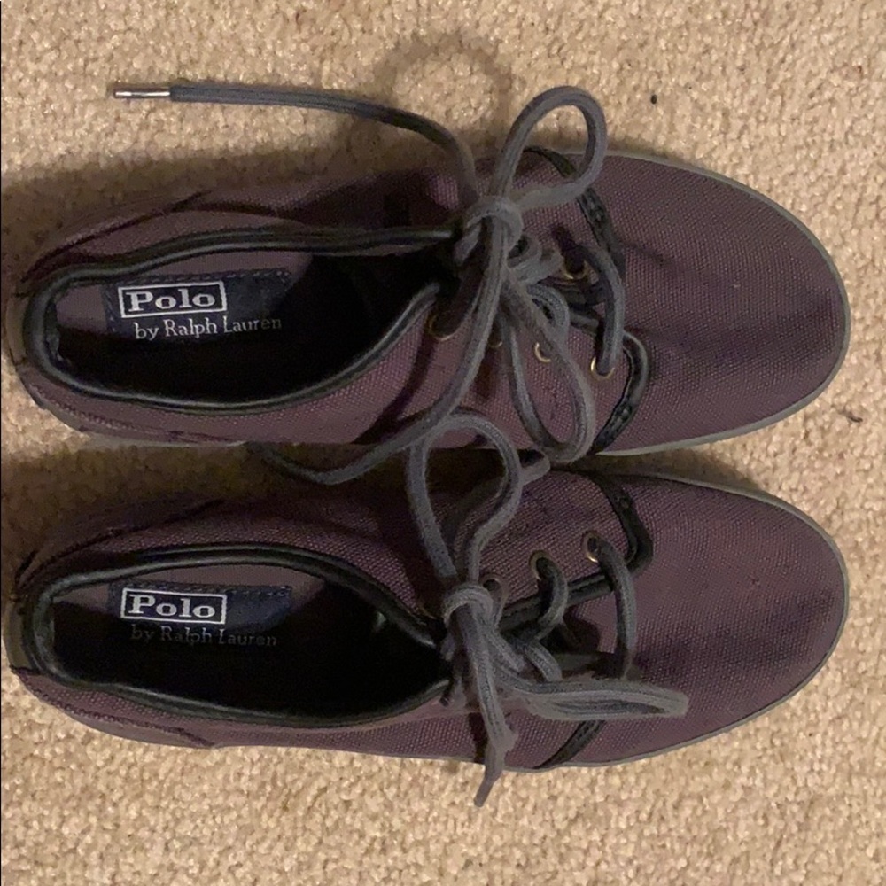 Boys Polo canvas dress shoes